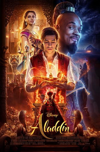 Movie poster image of Aladdin.
