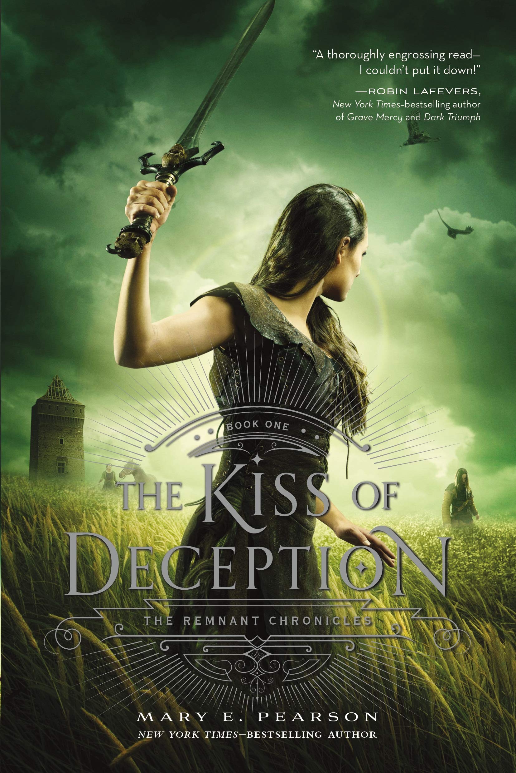 Cover image of The Kiss of Deception by Mary E. Pearson.