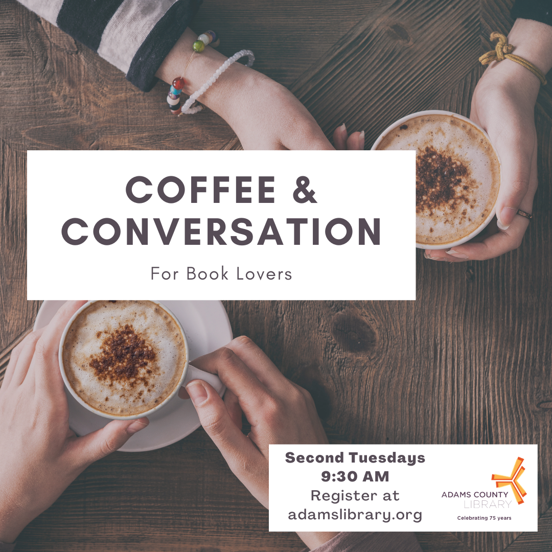 coffee and conversation for book lovers