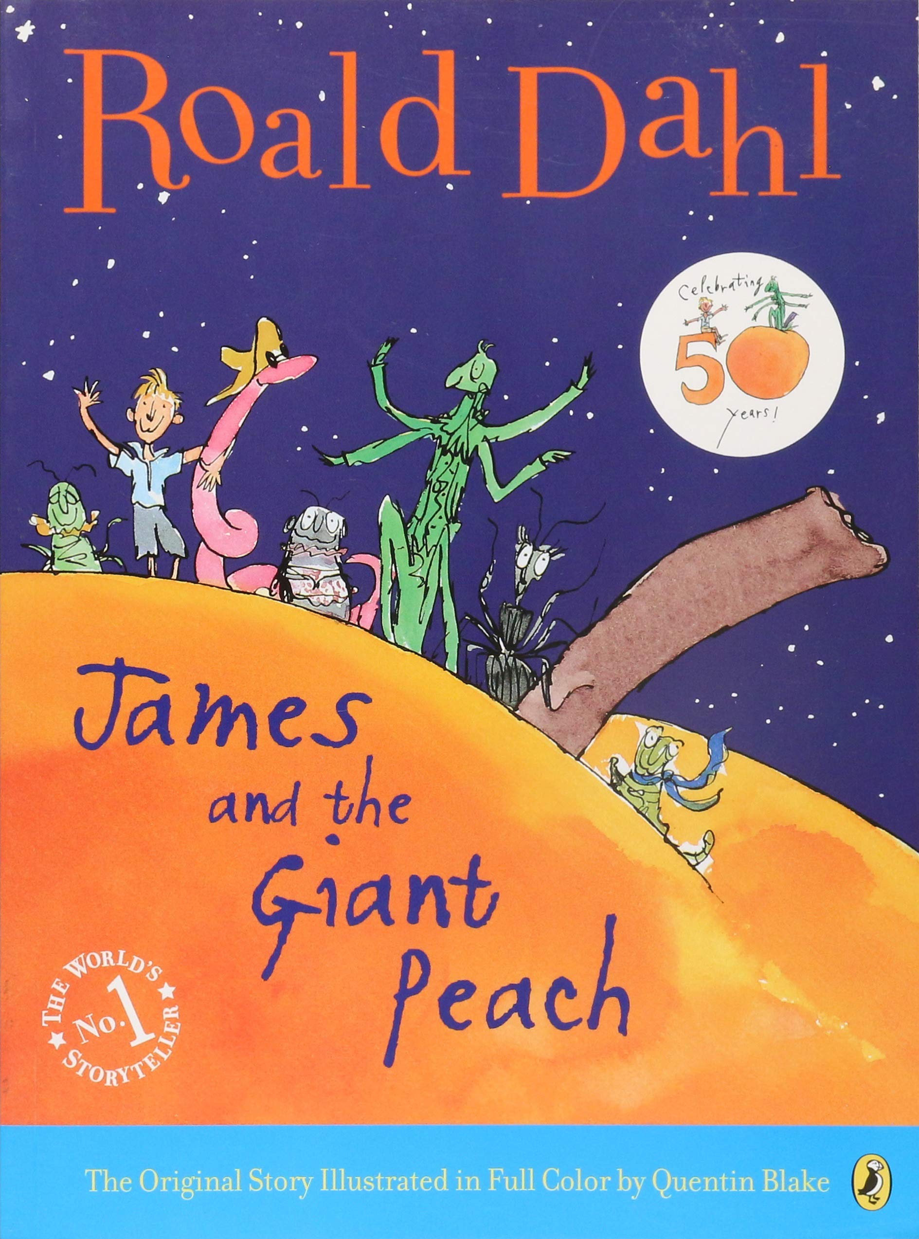Book cover of James and the Giant Peach