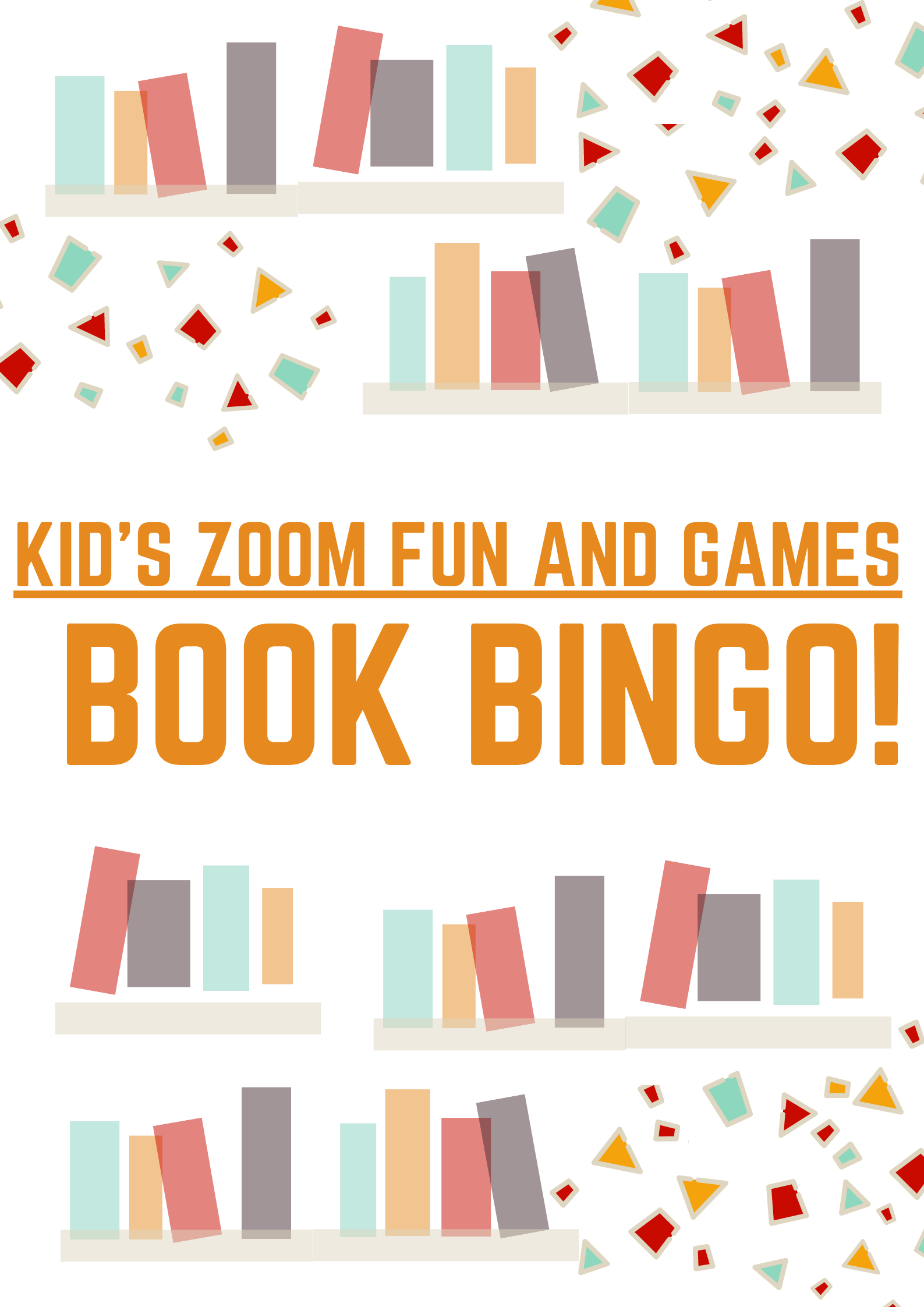 zoom book bingo event
