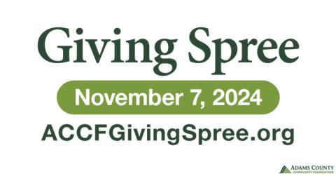 Giving Spree : November 7, 2014