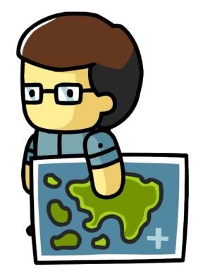 Cartoon cartographer