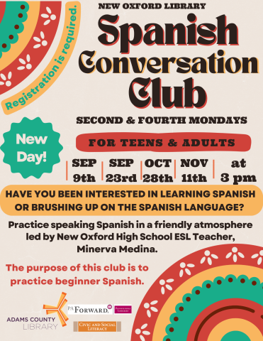 Spanish Club with festive colors