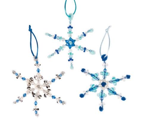 Beaded Snowflake craft