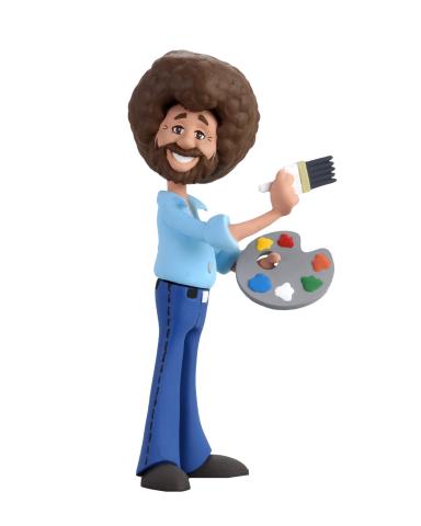 cartoon Bob Ross