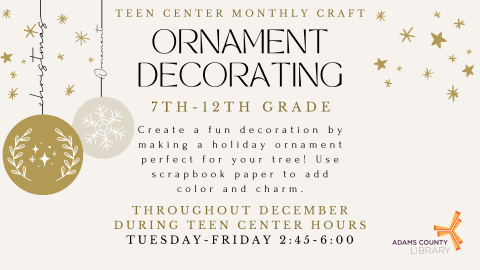 Ornament Decorating