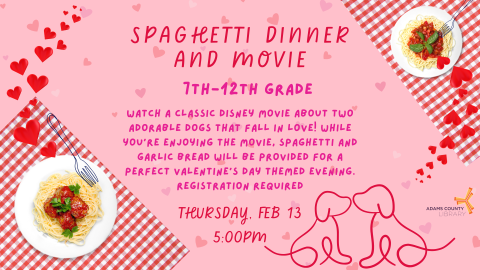 Spaghetti Dinner and Movie