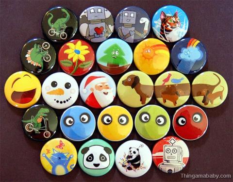 handmade buttons