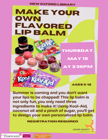 Kool-Aid and lip balm