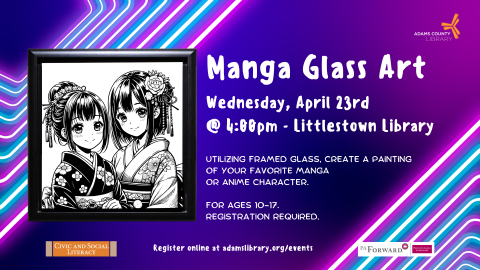 Manga Glass Art