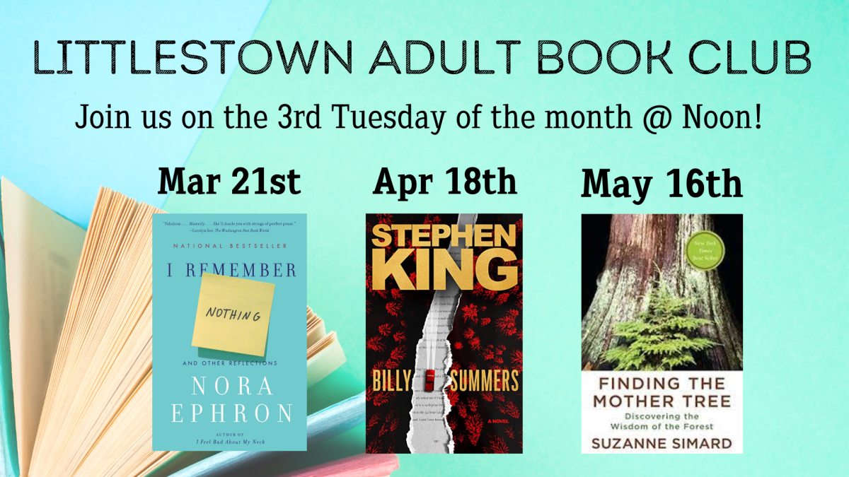 Littlestown Adult Book Club Spring