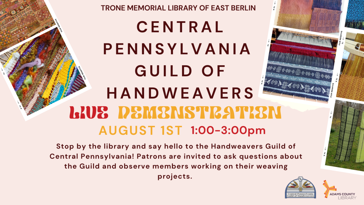 Handweavers demo flyer