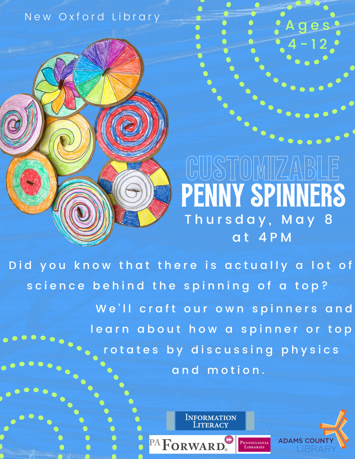 spinners (AKA spinning tops)