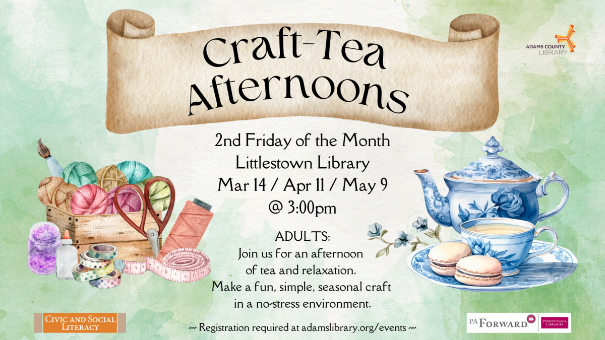 2025 Spring Craft-Tea Afternoons