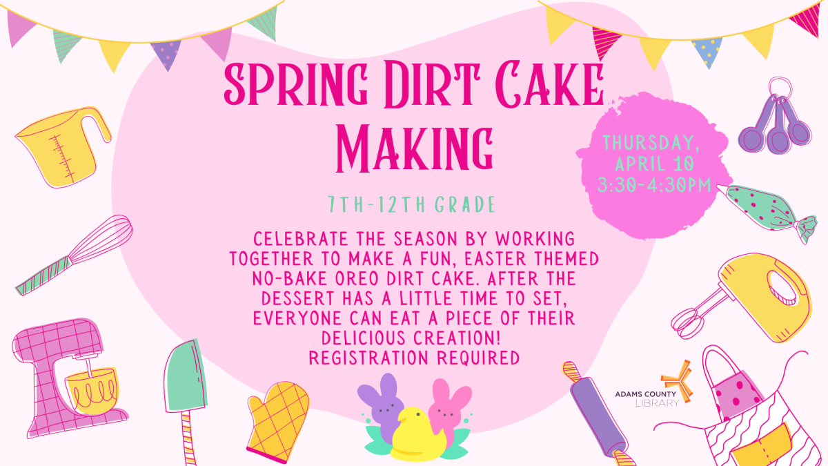 Spring Dirt Cake Making