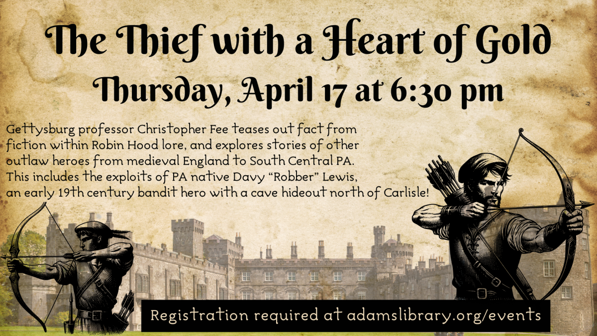 The Thief with a Heart of Gold THURSDAY, APR 17 6:30PM